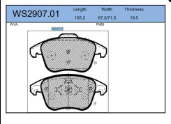 ������� ��������� �������� ����� Citroen C4 Picasso I MPV UD_ 2.0 i 16V 02.2007 - 08.2013 Citroen DS5 1.6 THP 150 11.2011 - 07.2015 Jeenice WS290701 W...