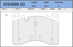 ������� ��������� �������� ����� LAND Rover Range Rover Sport II L494, 04/13 - Jeenice WS488600 WS488600 ����