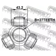������� 27x43.2 | ����/��� | Febest 0116MCV30 0116MCV30 ����
