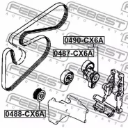 ���������� ����� | ����/��� | Febest 0490CX6A 0490CX6A ����