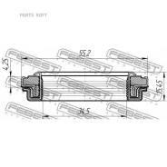 ������� ������� 34.5x55.2x4.25x15.45 | ����/��� | Febest 95RFW35550416X 95RFW35550416X ����