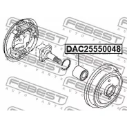 ��������� ��������� 25x55x48 | ��� ����/��� | Febest DAC25550048 DAC25550048 ����
