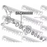 ��������� ��������� 45x80x50 | ����� ����/��� | Febest DAC45800050 DAC45800050 ����