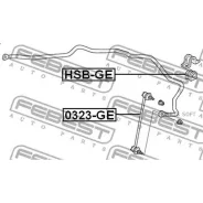 ������ ������������� /�������� Febest /Honda Jazz Fit 2001-2009 GE#; D=20; HSB-GE; 51306TF0G01 ABH0330 Febest Hsbge 51306TF0G01, 7900805SX, ABH0330, J...