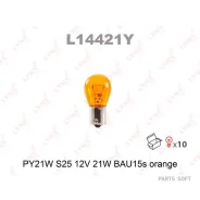 ����� PY21W 12V BAU15S Orange Lynxauto L14421Y L14421Y ����