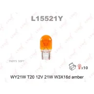 ����� WY21W 12V W3x16D Amber Lynxauto L15521Y L15521Y ����