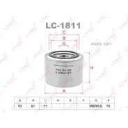 ������ �������� UAZ Patriot Lynxauto LC1811 LC1811 ����