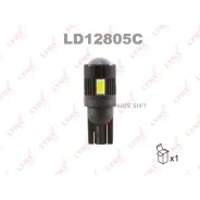 ����� ������������ LED W5W T10 12V W2,1x9,5d SMDx6 7200K CANbus Lynxauto LD12805C LD12805C ����
