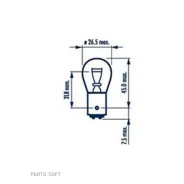 ����� Narva /17925; 12V 21 /5W BAY15d Narva 17925 17925 ����