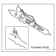 ����������� ������� ����� /TI-GUAR ��� Toyota Land Cruiser Prado 1995-2002 Hilux Surf 4Runner; TG-04445-35160; (TY9012KIT K04445-35160 ) MAP1044K Tigu...