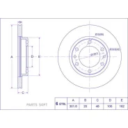���� ��������� /�������� /TI-GUAR ��� Toyota LAND Cruiser Prado HZJ, KZJ, PZJ7# 1993-1999 Hilux 1988-1997; 302/20��; TG-43512-60100 PD3112591S Tgbdp00...