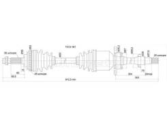 ������ Toyota Ipsum 4341020581 SXM10 3S-FE, �������� ������ 4341020581 ����