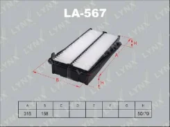 ������ ��������� LYNXauto LA-567, ��� Honda Accord Inspire Saber J25A LA567 ����