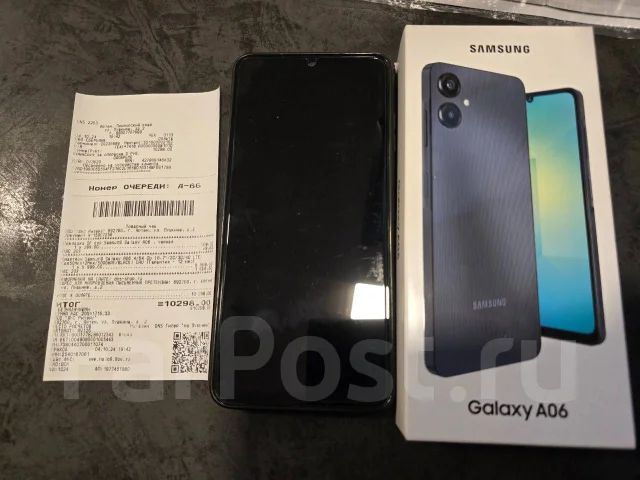 Samsung Galaxy A06. �/�, 64 ��, ������, 5G, Dual-SIM ����