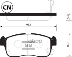 ������� �������� �������� Sangsin Brake SP1549 SP1549 ����
