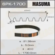 ������ ������������ 6PK1700 Masuma Masuma 6PK1700 6PK1700 ����