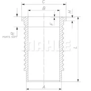 ������ ��� ����������� Scania DSC12 ���� 2 98- d127.0 STD Mahle 061WN1700 061WN1700 ����