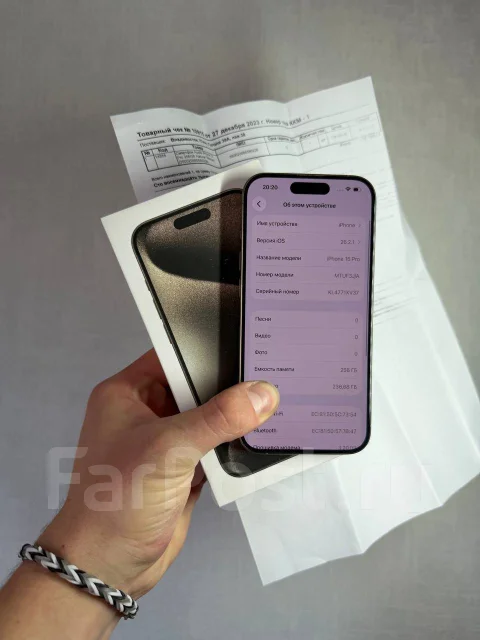 Apple iPhone 15 Pro. �/�, 256 �� ����