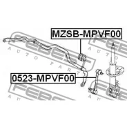 ���� ������������� 0523-MPVF00 Febest 0523MPVF00 0523MPVF00 ����