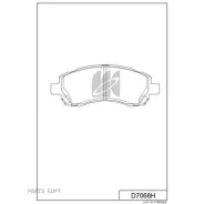 ������� ��������� �������� ���. Subaru Legacy D7068H Kashiyama D7068H D7068H ����