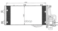 �������� ������������ � ���������� OPEL Combo 04- NRF ���. 35531 35531 ����