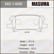 ������� ��������� ��� Toyota Harrier / Lexus RX330 / 350 03- Masuma MS1498 ����