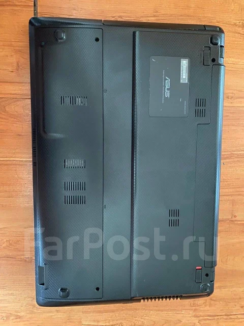 Asus X55VD. 15.6", 2,4����, ��� 4 ��, ���� 500���, WiFi: 1, ����������� �� 1��. ����