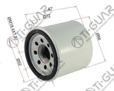 ������ ���� /TI-GUAR ��� Nissan AD Expert HR15DE, Qashqai 2006-, CUBE 2008-, JUKE F15 #R16D, NOTE E12 HR12D; TGC-C00014; HC-0014 19318012 25198769 317...