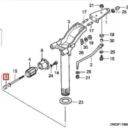 �������� �������� ������� �������� Honda BF20-50 (50153-ZV5-000) (Honda) ����