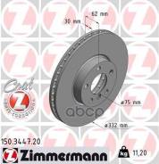 ���� ��������� ! �����. 332x30/62-5x120 BMW X5 3.0si 07-08 Zimmermann ���. 150344720 150344720 ����
