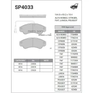 ������� ���������, �������� Sangsin Brake SP4033 SP4033 ����