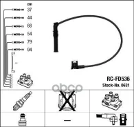 ������� ��������� (�-�) [RC-FD536] Ford Scorpio 2.9 24V 94- NGK ���. 0631 0631 ����