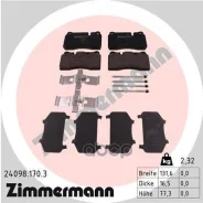 ������� �������� ! �����. 132x77x16 VW Touareg, Land Rover Range Rover 3.2-4.2i/3.0TDi Zimmermann ���. 240981703 240981703 ����