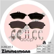 ������� ����. �����. � ������������ Mercedes-BENZ C-Class (W204) 07- Zimmermann ���. 24306.205.3 243062053 ����
