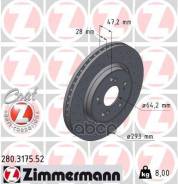 ���� ��������� ! Sport �����. 293x28/47-5x114 Honda CR-V 2.0/2.2CTDi/DTEC/2.4VTEC 07 Zimmermann ���. 280317552 280317552 ����