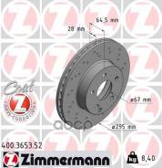 ���� ���� MER W204/W212 1.8-2.8 ��� ���� Sport 295X28 (�� 67) Zimmermann ���. 400.3653.52 400365352 ����