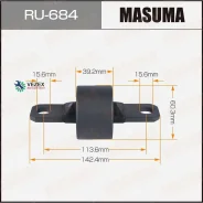 ����������� FORD Focus -11 ����. Masuma RU684 RU684 ����