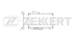 �������� ���������� ��������� Subaru Forester (SJ_) 12- Zekkert ���. mk-1674 MK1674 ����
