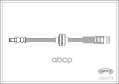 ��������� ����� �������� [423mm] Corteco ���. 19034343 19034343 ����