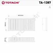 ������ ��������� Totachi TA-1387 A-1029 17801-38010 TA1387 ����