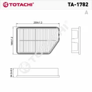 ������ ��������� Totachi TA-1782 A-024 28113-2S000 MANN C 26 008, C 26 013 TA1782 ����