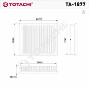 ������ ��������� Totachi - TA-1877 A-1027 17801-37020 MANN C 22 009 TA1877 ����