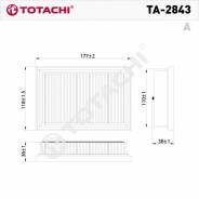 ������ ��������� Totachi TA-2843 17801-21060 C 17 008 TA2843 ����