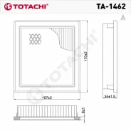 ������ ��������� Totachi TA-1462 AN-221 V 16546-AX600 MANN C 1618 TA1462 ����