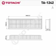 ������ ��������� Totachi TA-1242 1K0 129 620 D MANN C 35 154 TA1242 ����