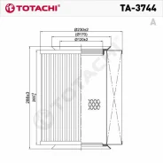 ��������� ������ Totachi TA-3744 VIC A-3003 OEM ME017246 TA3744 ����
