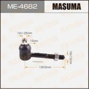 ���������� ������� Masuma ME4682 Nissan Terrano / WD21, VD21 out in 8693 ME4682 ����