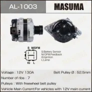 ���������, Toyota / 1GRFE (14V/130A) Masuma AL-1003 / AL1003 AL1003 ����