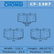 ������� �������� front (1/16) Chongi CF-1387 / CF1387, �������� CF1387 ����