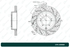 ���� ��������� ��������������� ������ Gbrake GFR-20996R / GFR20996R GFR20996R ����